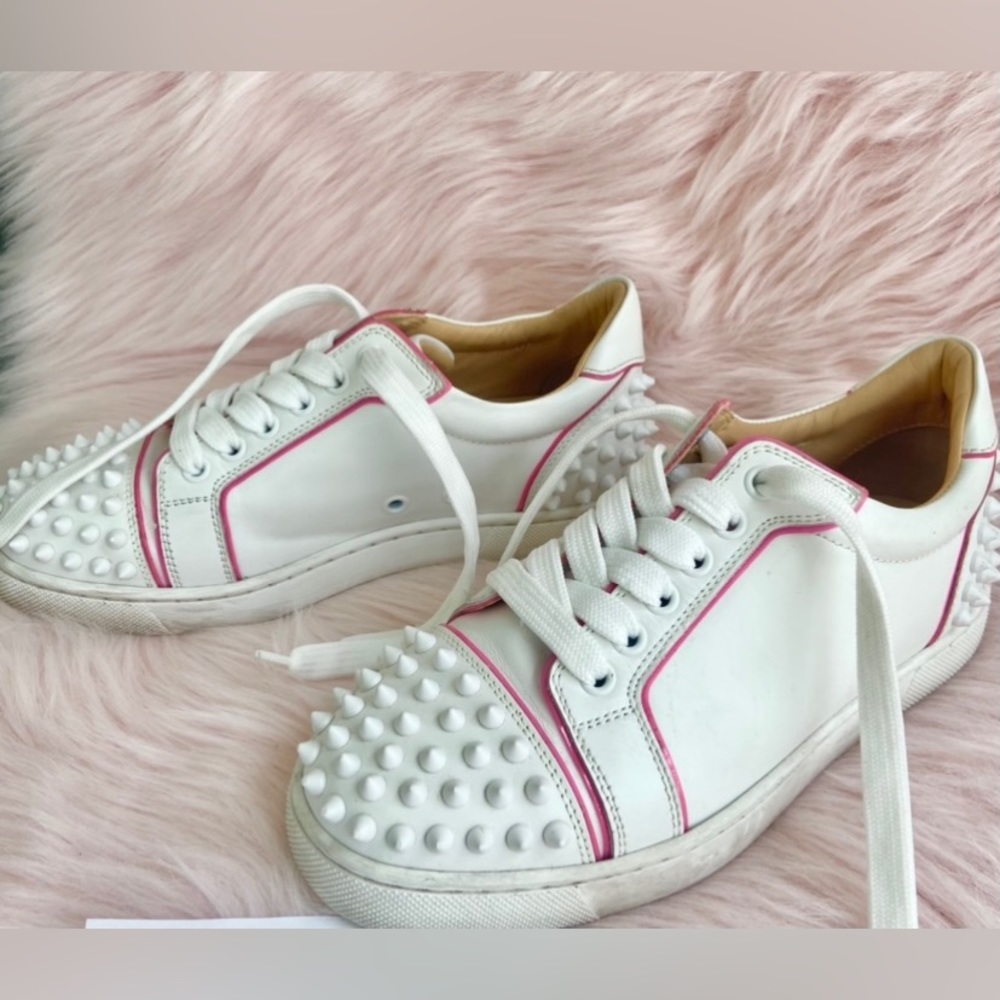 Christian Louboutin Sneakers Pink Vieira Shoes